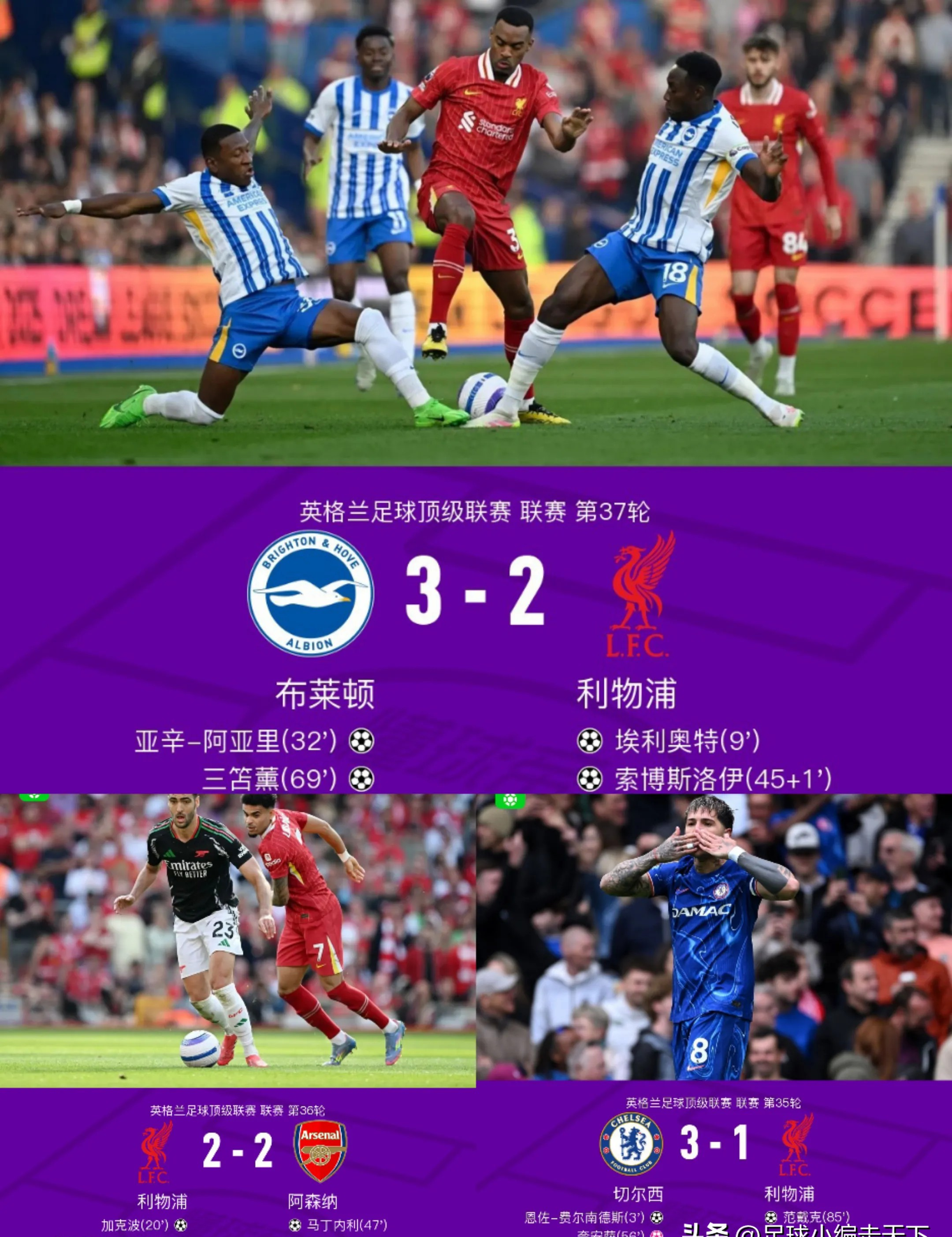 包含科维托娃意外战胜利物浦，领先优势明显引爆全场！全场沸腾不已的词条